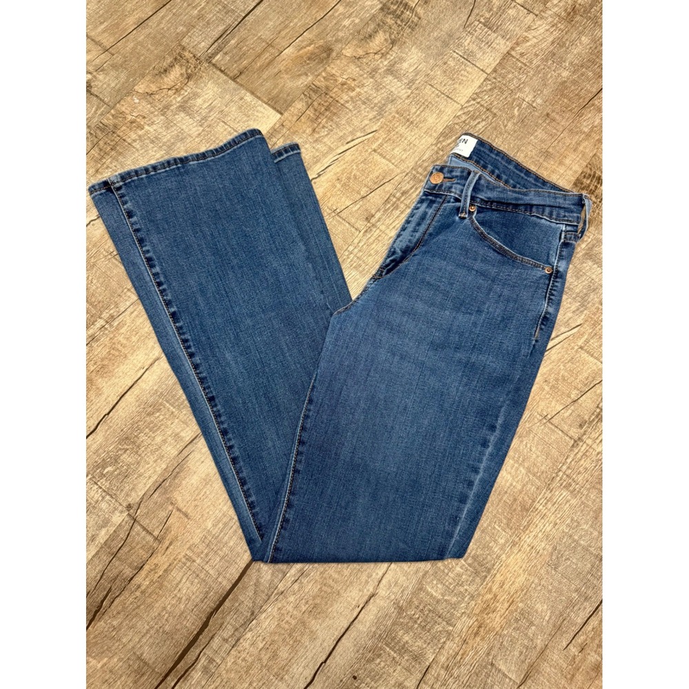 Denizen from Levis Womens Mid Rise Bootcut Jeans Medium Wash Blue Stretch 31x31